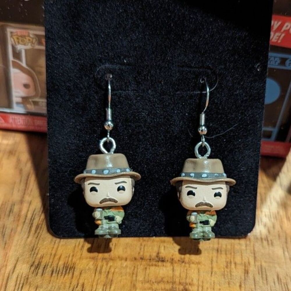 Funko Bitty POP TV: Parks and Rec Hunter Ron #1150 Earrings